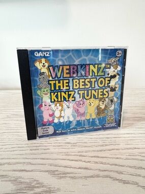 ✨Rare✨ Webkinz The Best of Kinz Tunes Kids CD - GANZ